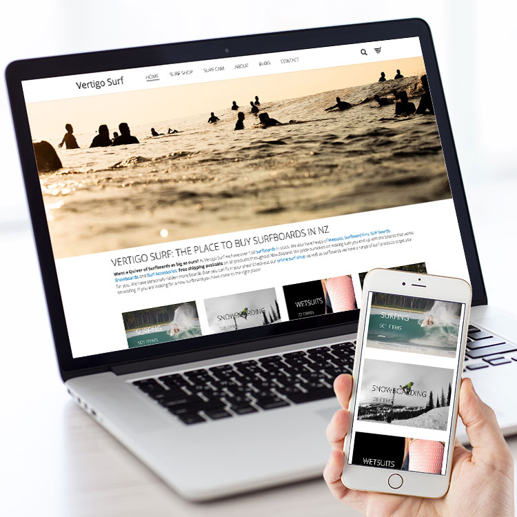 vertigo surf website